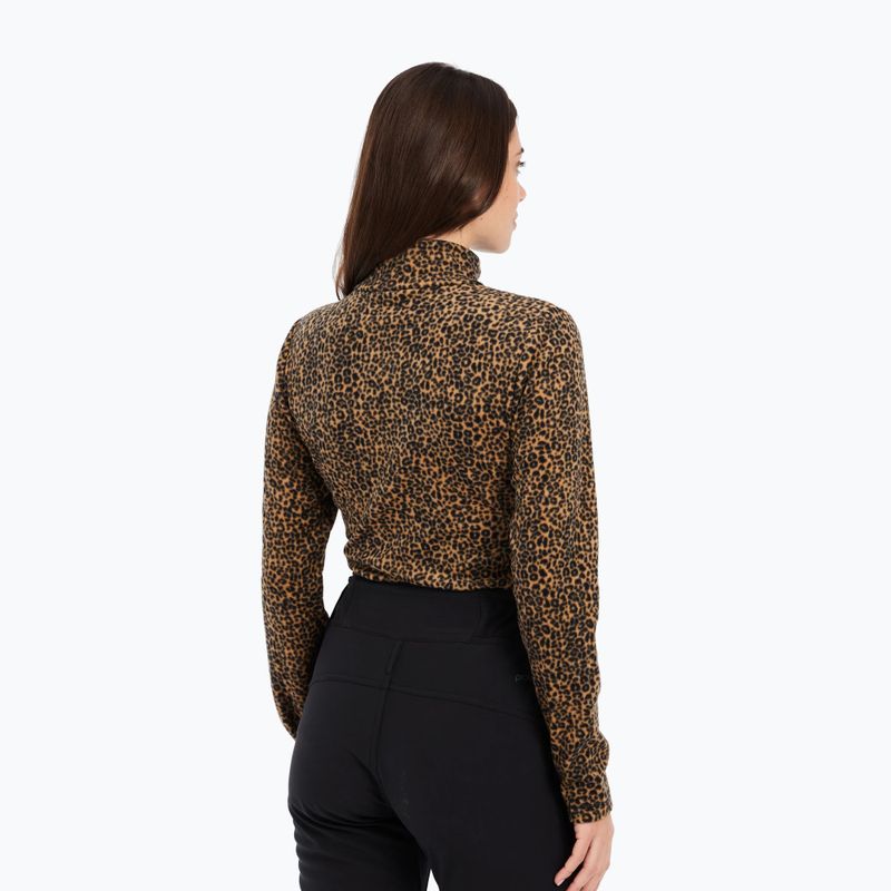 Women's Protest Prtfuzzy24 1/4 Zip tortilla sweatshirt 4