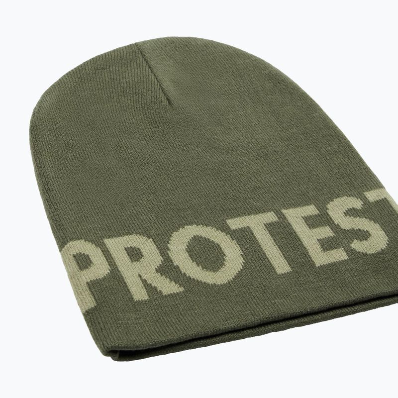 Men's winter beanie Protest Prtburham24 thyme 2