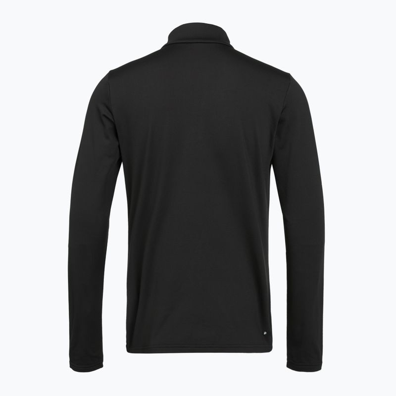 Men's sweatshirt Protest Rewill 1/4 Zip Active true black 2