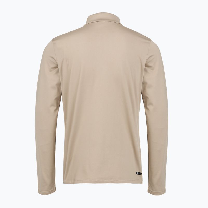 Men's sweatshirt Protest Rewill 1/4 Zip Active bamboobeige 2