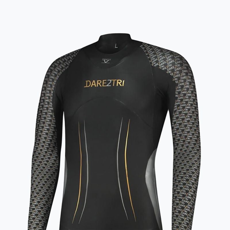 Men's triathlon wetsuit Dare2Tri MACH5 0.5 mm black 3