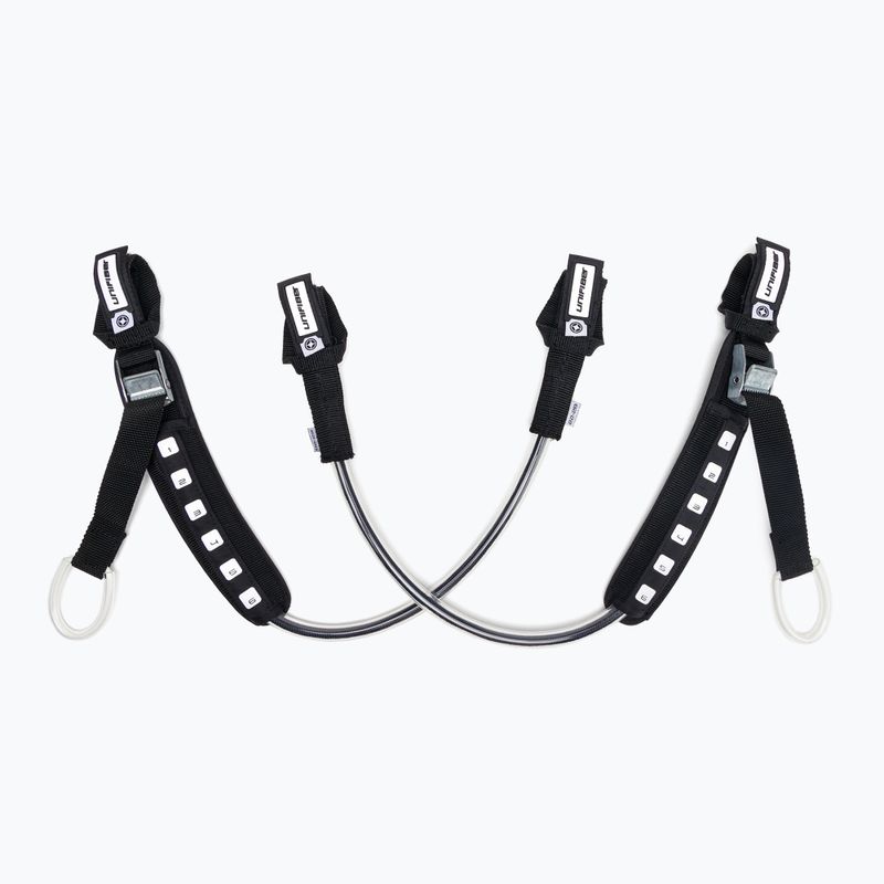 Trapeze lines Unifiber Harness Lines Fixed Vario Stainless Steel black UF052007010