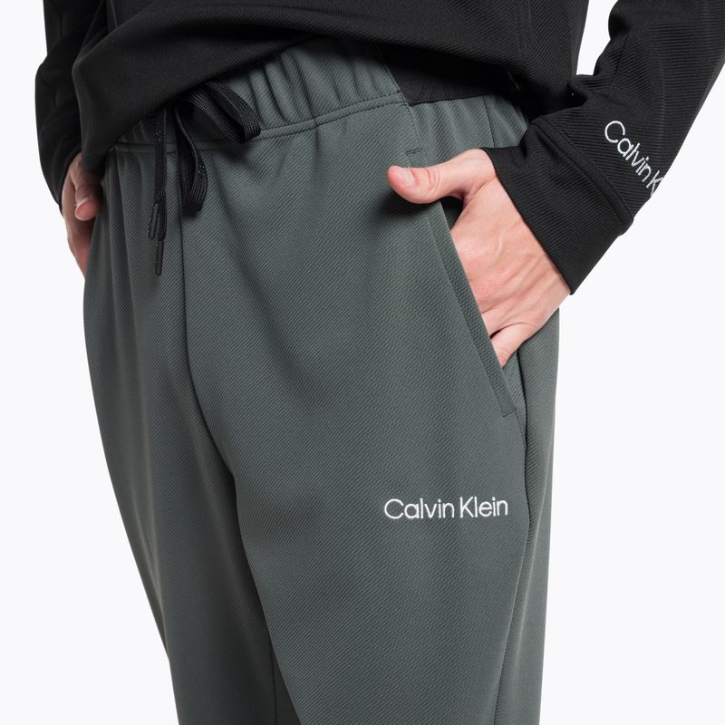 Men's Calvin Klein Knit LLZ urban chic training trousers 4