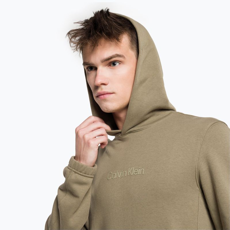 Men's Calvin Klein Hoodie 8HU gray olive 4