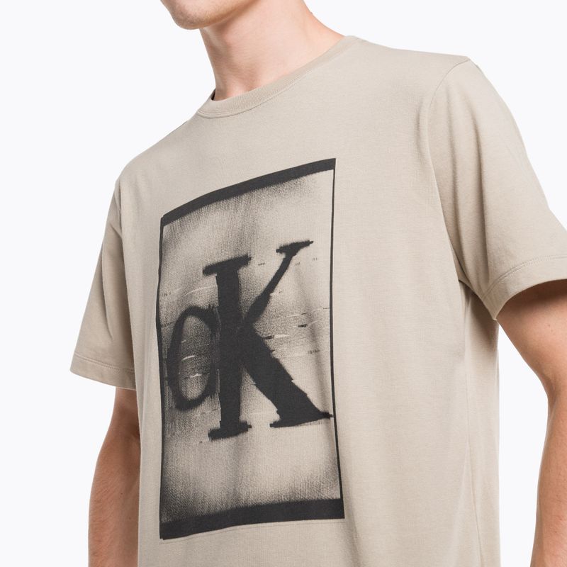 Men's Calvin Klein winter linen T-shirt 4