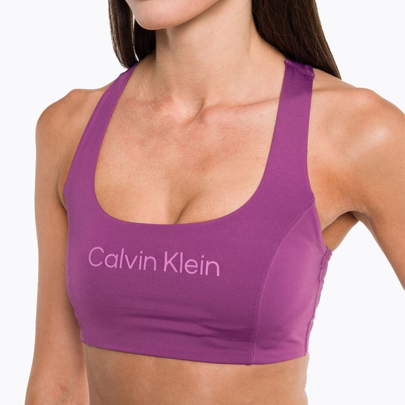 Calvin Klein Medium Support VAE amethyst fitness bra 4