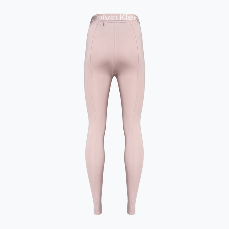 Women's training leggings Calvin Klein 7/8 8HR gray rose 6