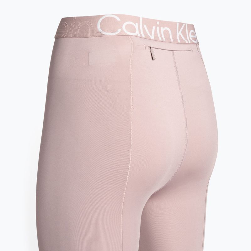 Women's training leggings Calvin Klein 7/8 8HR gray rose 8