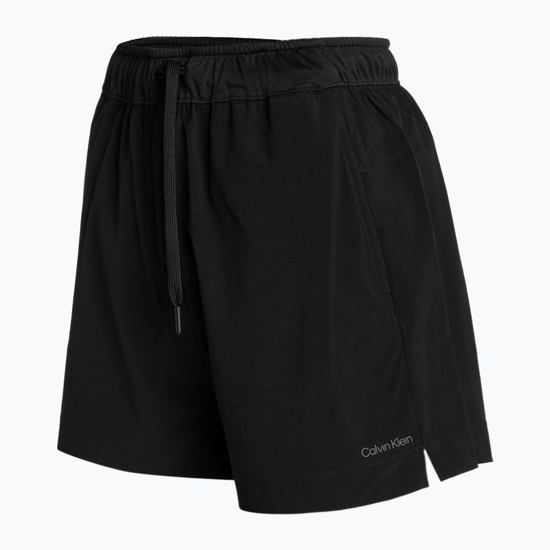 Women's training shorts Calvin Klein Knit BAE black beauty 7