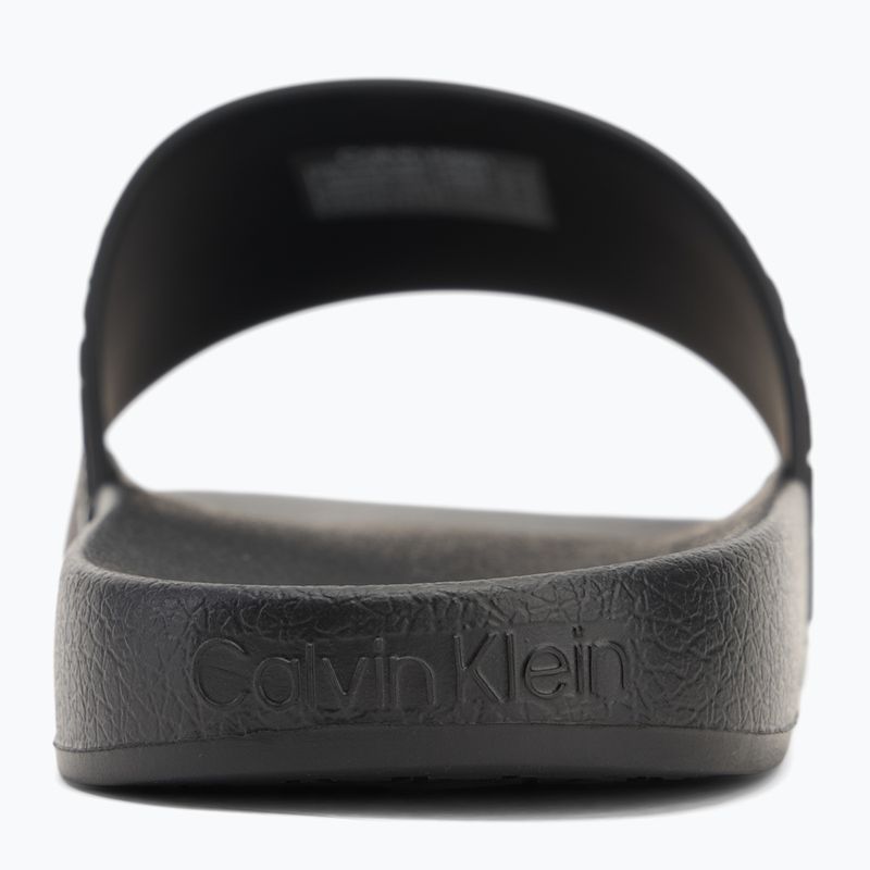 Calvin Klein men's flip-flops HM0HM00981 Pool Slide Rubber black 6