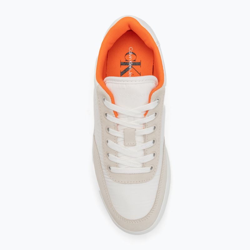 Calvin Klein shoes YM0YM00669 Classic Cupsole Su Softny creamy white/white/firecracker 5