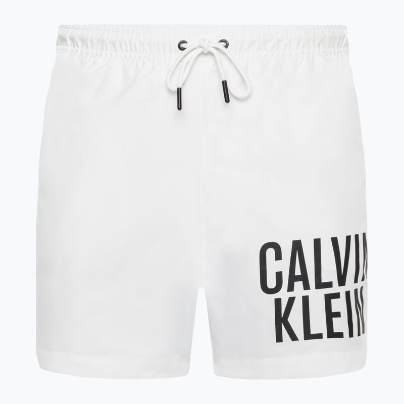 Men's Calvin Klein Medium Drawstring swim shorts white