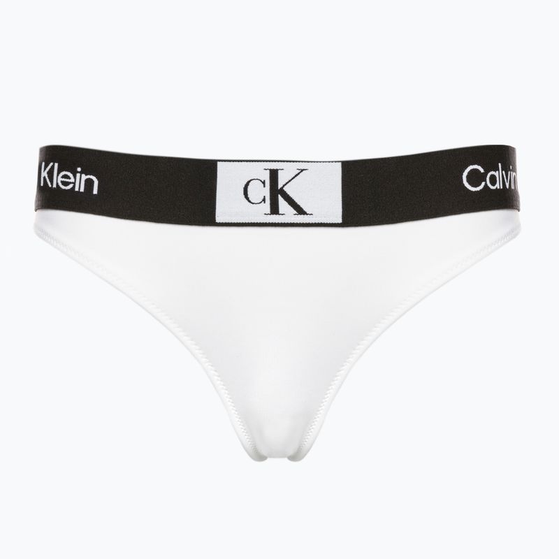 Calvin Klein Thong swimwear bottom YCD white