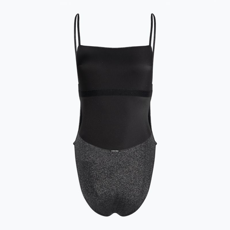 Women's one-piece swimsuit Calvin Klein One Piece Square Neckline black 2