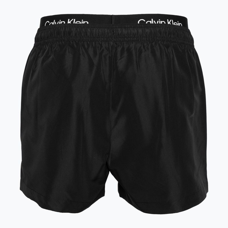 Men's Calvin Klein Short Double Wb swim shorts black 2