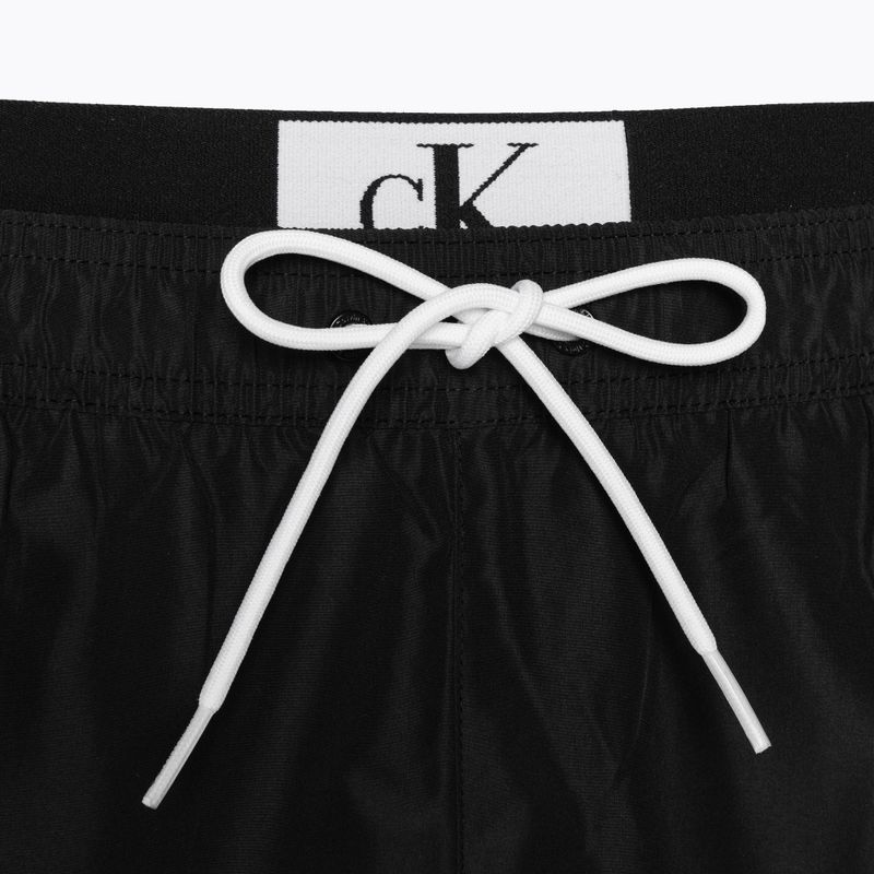 Men's Calvin Klein Short Double Wb swim shorts black 3