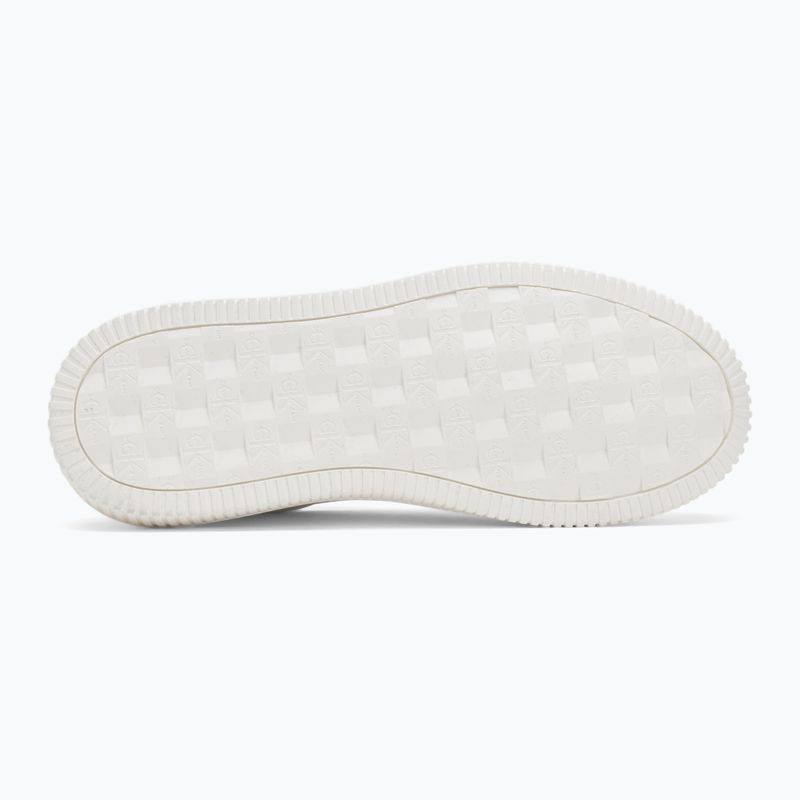 Calvin Klein men's shoes YM0YM00681 Chunky Cupsole Monologo Lth triple bright white/black 4