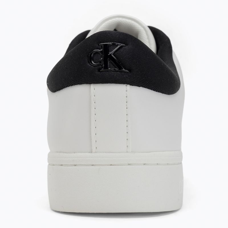 Calvin Klein women's shoes YW0YW01444 Classic Cupsole Lowlaceup Lth Wn bright white/black 6