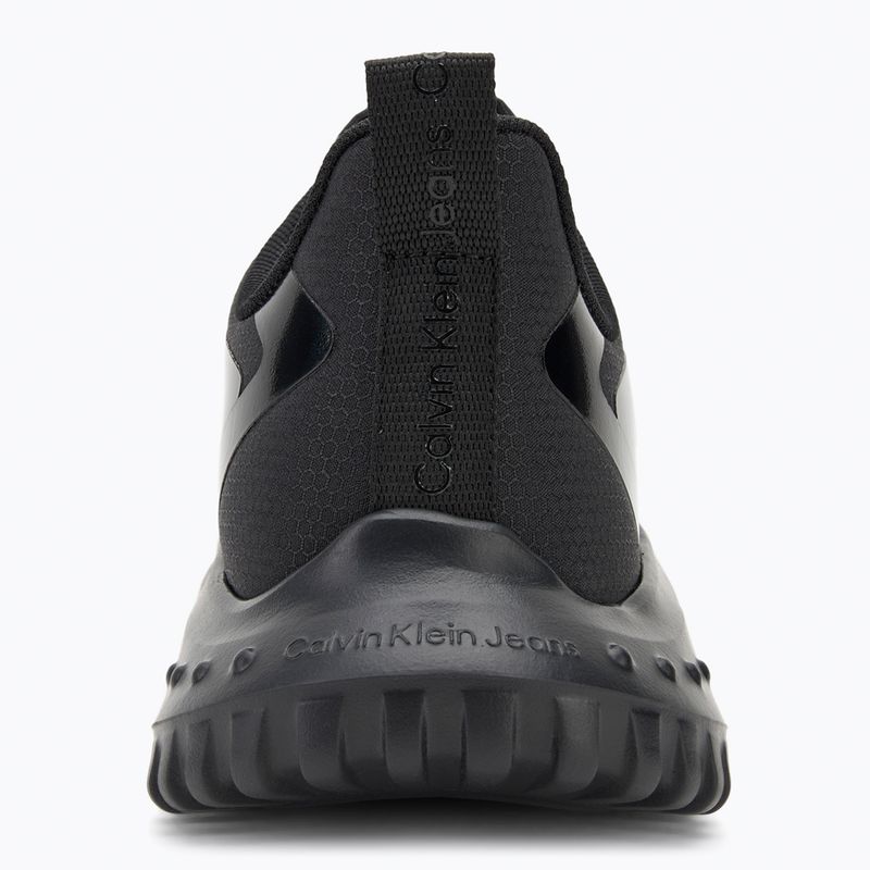 Calvin Klein men's shoes YM0YM00968 Eva Runner Low Lace Ml Mix triple black 6