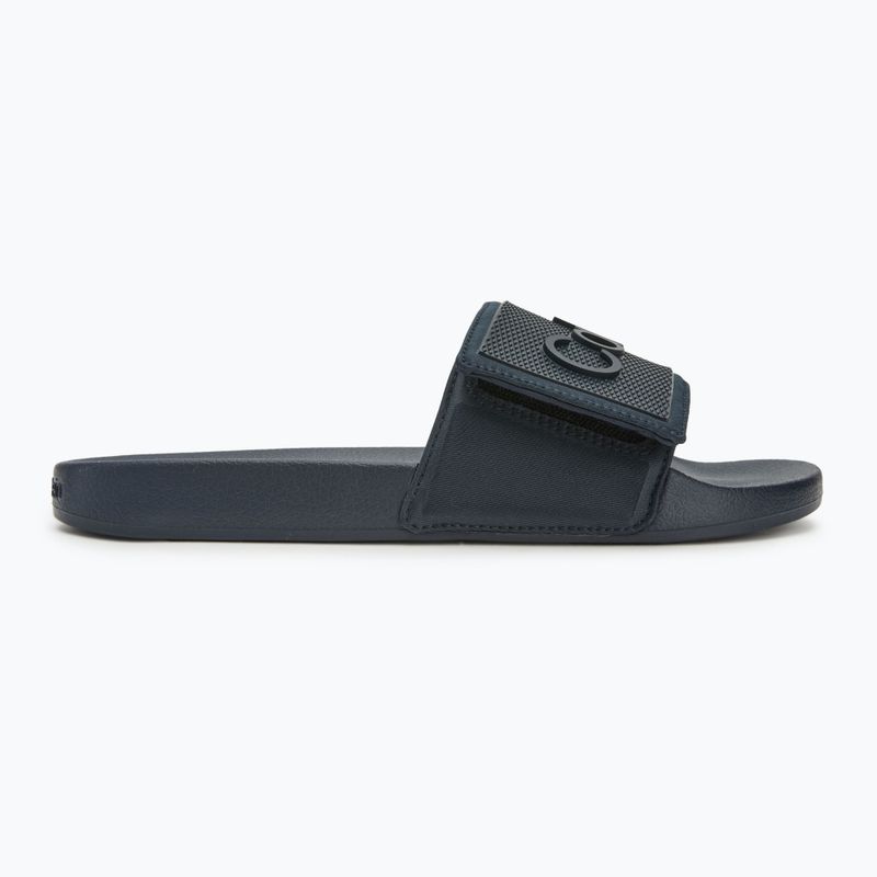 Calvin Klein men's slides HM0HM01437 Adj Pool Slide TPU calvin navy 2