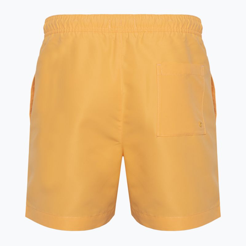 Men's Calvin Klein Medium Drawstring swim shorts buff orange 2