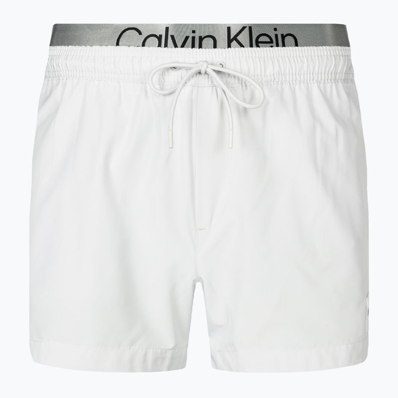 Men's Calvin Klein Short Double Waistband swim shorts nimbus cloud