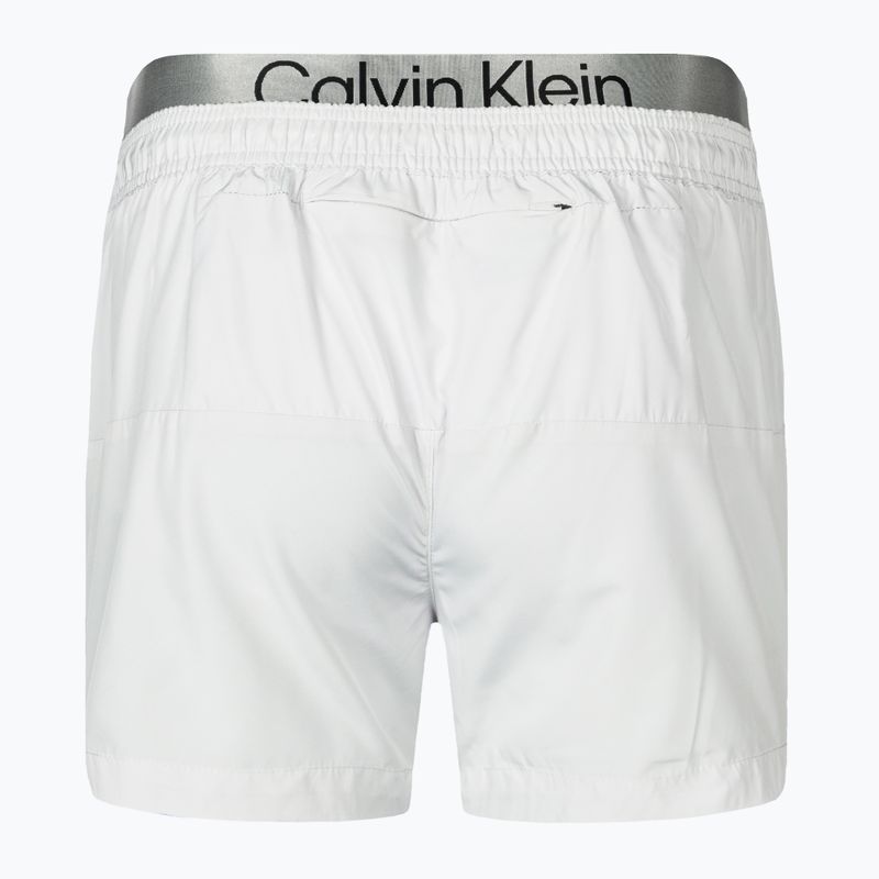 Men's Calvin Klein Short Double Waistband swim shorts nimbus cloud 2