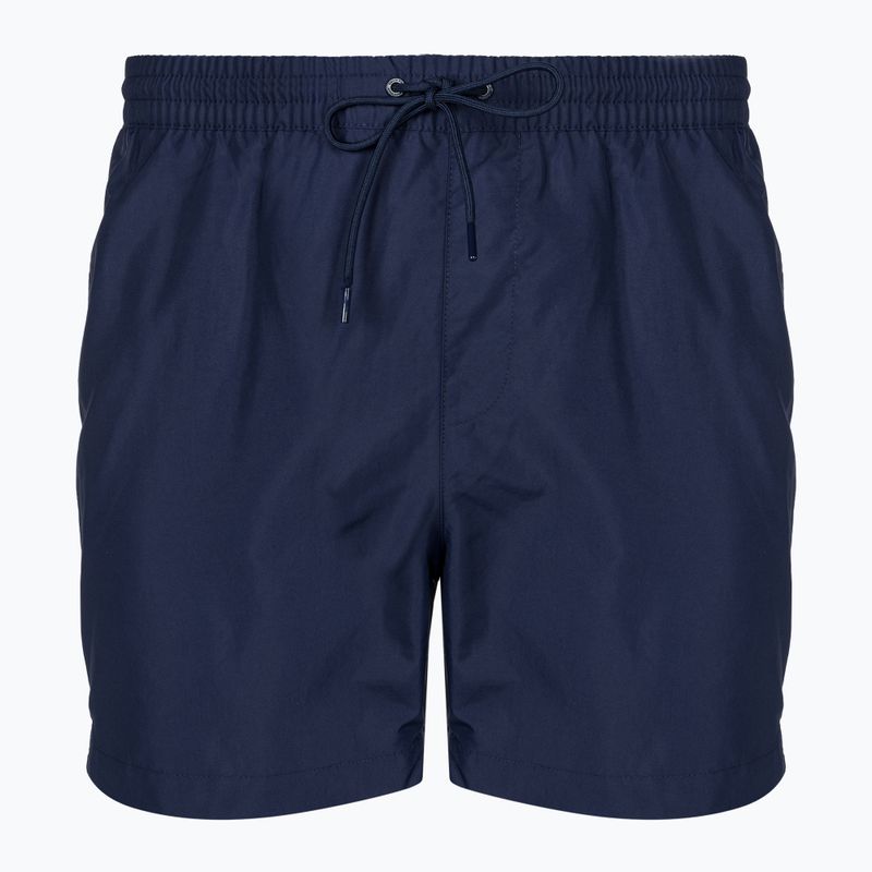 Men's Calvin Klein Medium Drawstring signature navy swim shorts