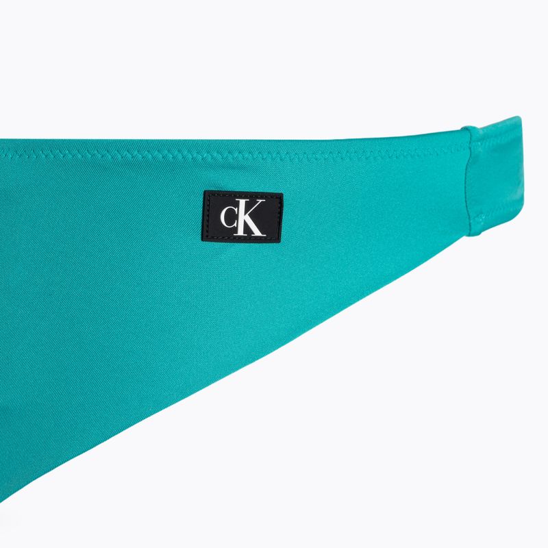 Calvin Klein Brazilian blue ocean swimsuit bottom 3