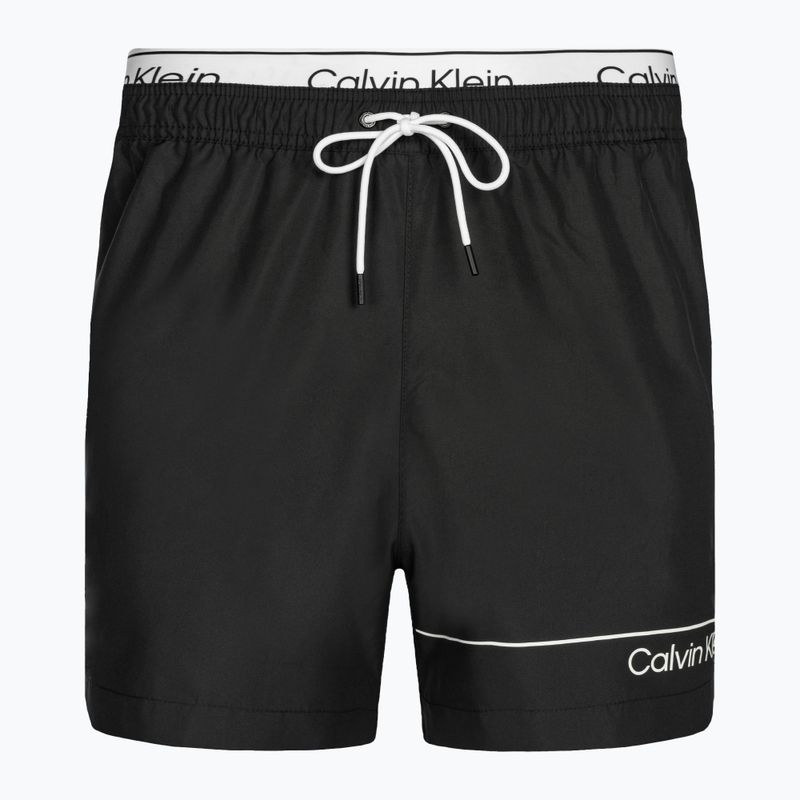 Men's Calvin Klein Medium Double black swim shorts