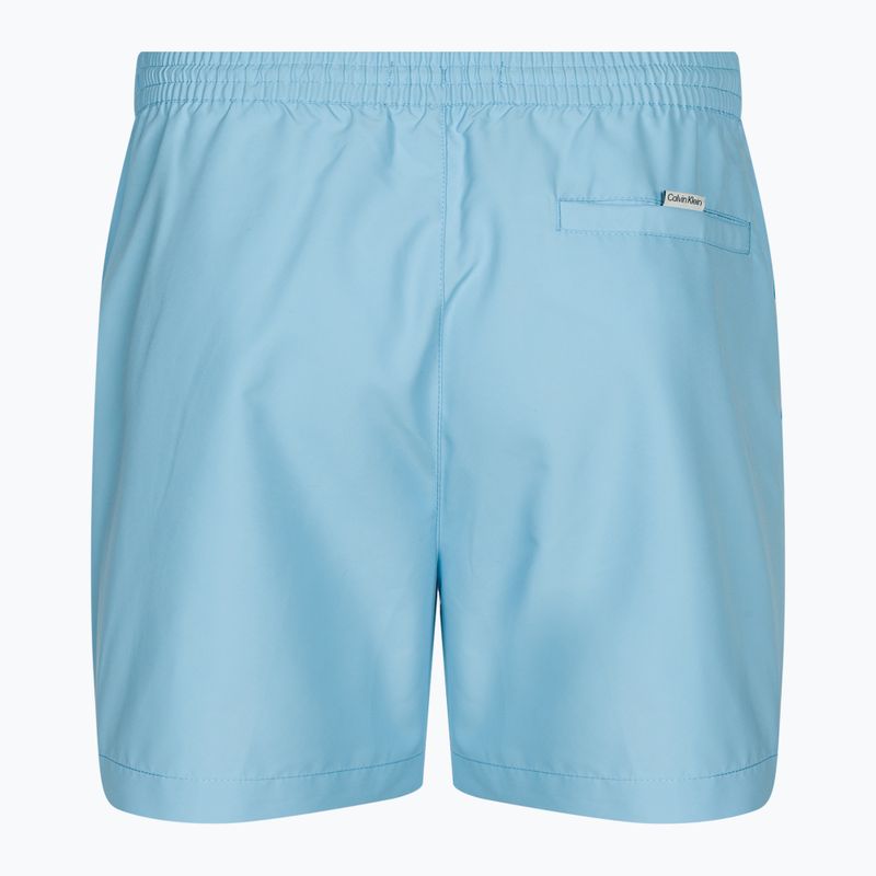 Men's Calvin Klein Medium Drawstring swim shorts pleasant blue 2