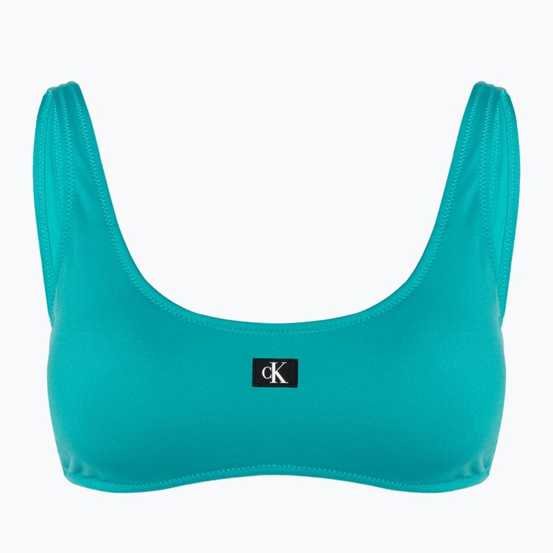Calvin Klein Bralette-RP swimsuit top blue ocean