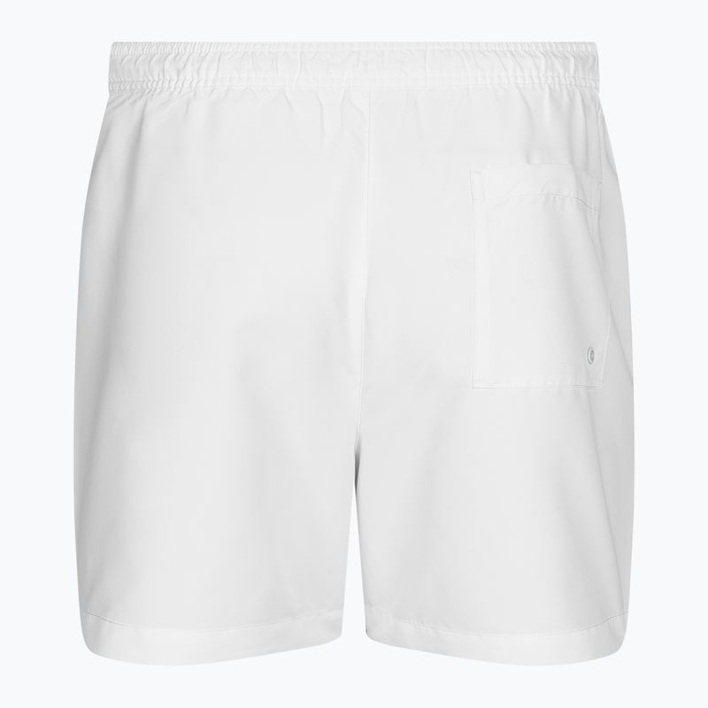 Men's Calvin Klein Medium Drawstring classic white swim shorts 2