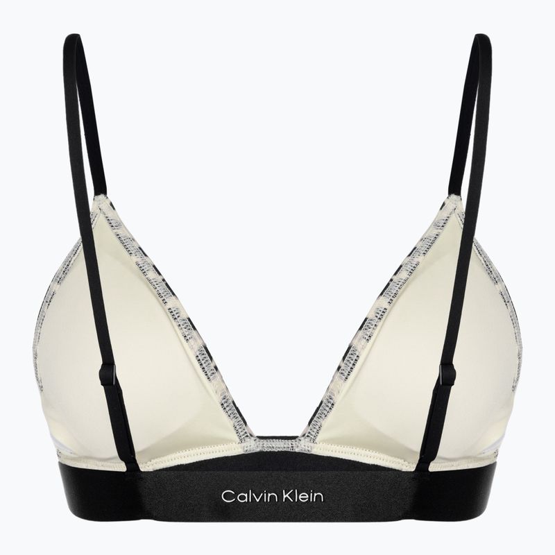 Calvin Klein Triangle-RP Print blurred animal swimsuit top 2