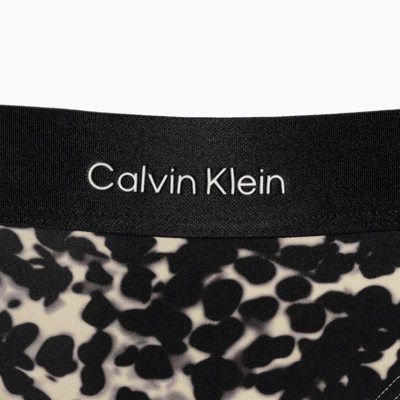 Calvin Klein Cheeky Bikini Print blurred animal swimsuit bottom 3