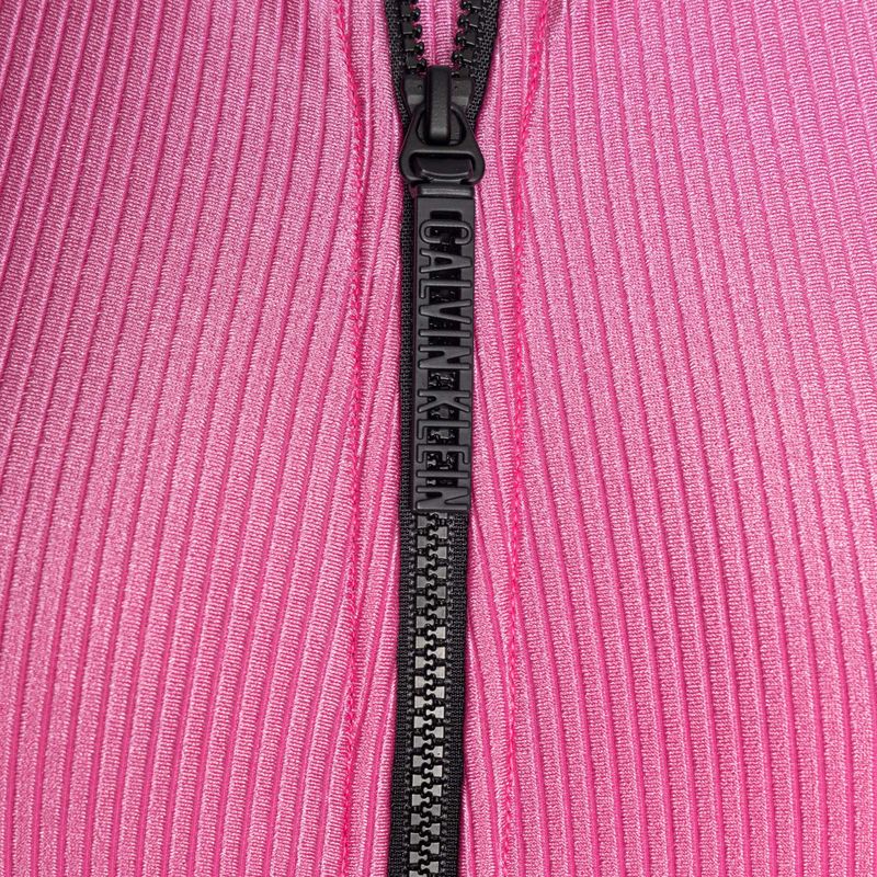 Women's one-piece swimsuit Calvin Klein Racerback One Piece bold pink 4