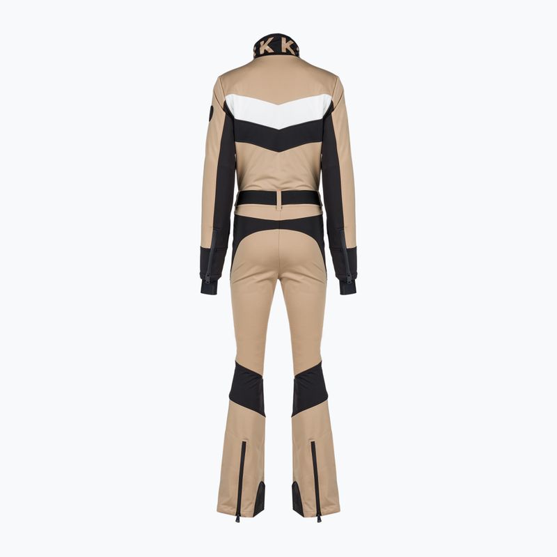 Women's ski suit Nikkie Uriel Ski dark hummus 8