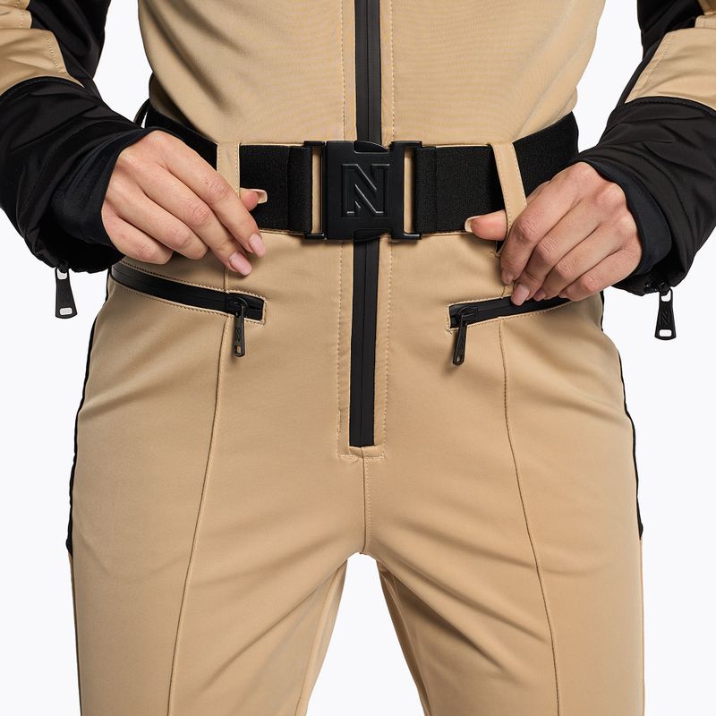 Women's ski suit Nikkie Uriel Ski dark hummus 5