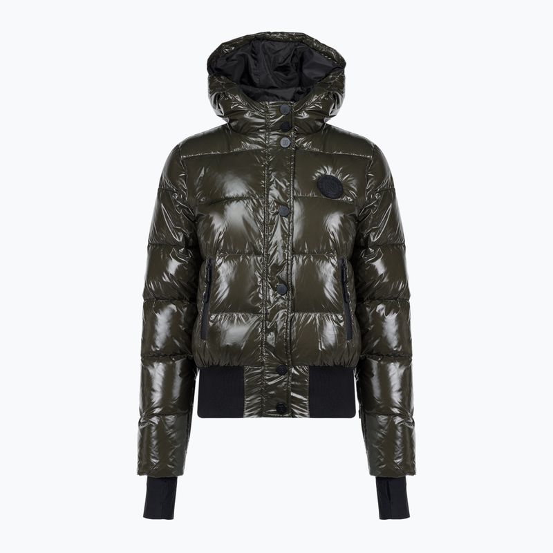 Women's ski jacket Nikkie Uma Ski forest green 7