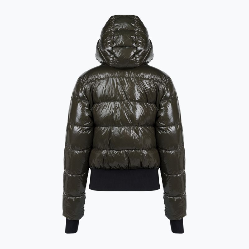 Women's ski jacket Nikkie Uma Ski forest green 8