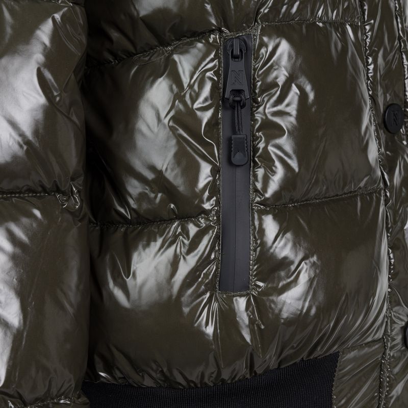 Women's ski jacket Nikkie Uma Ski forest green 10