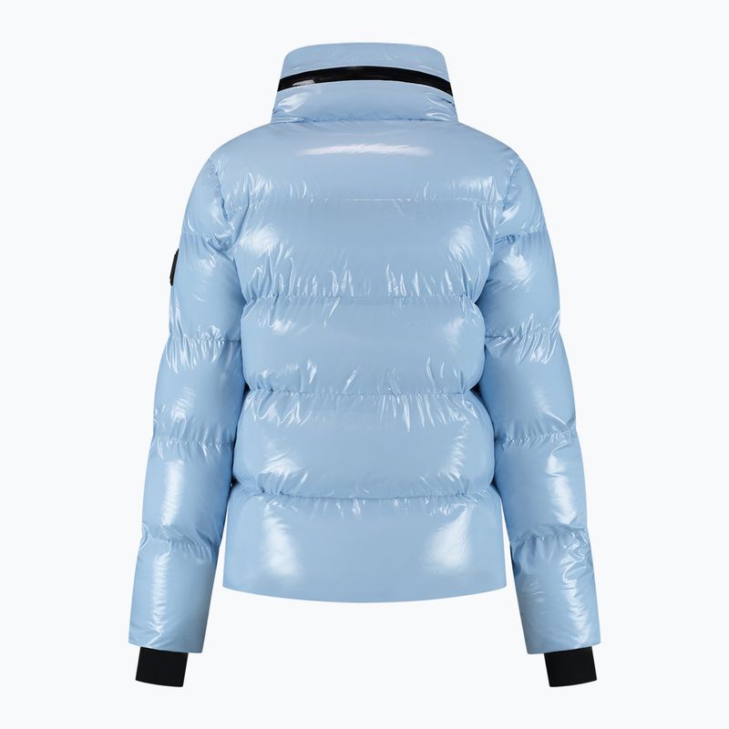 Women's Nikkie Gstaad Laquer Ski Jacket powder blue 3