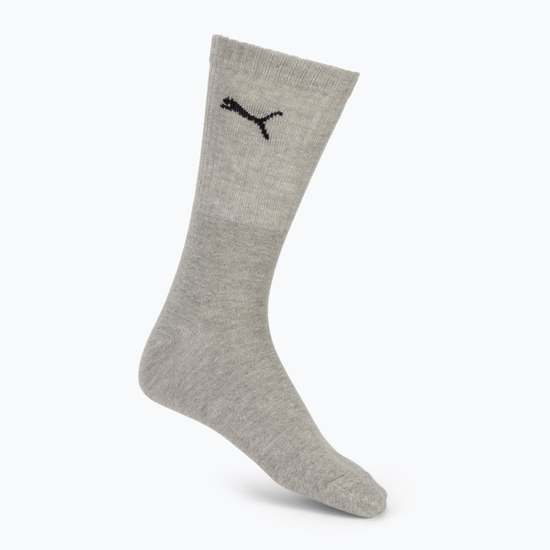 Socks PUMA Sport Crew Lighweight 3 pairs white/grey/black 3