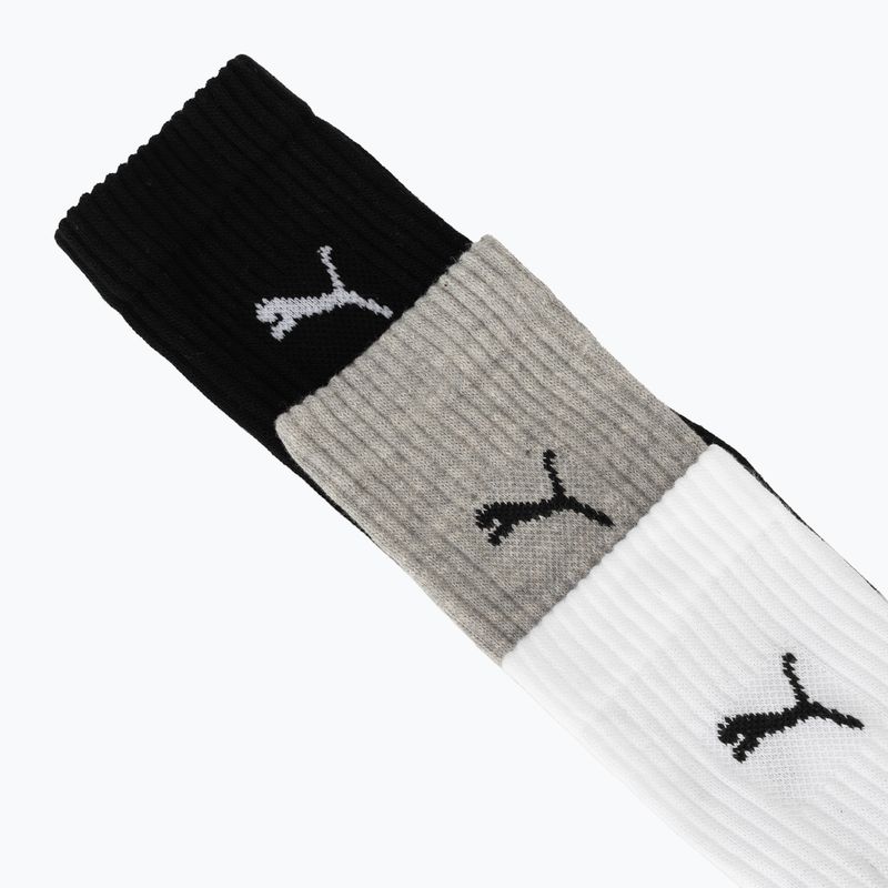 Socks PUMA Sport Crew Lighweight 3 pairs white/grey/black 6