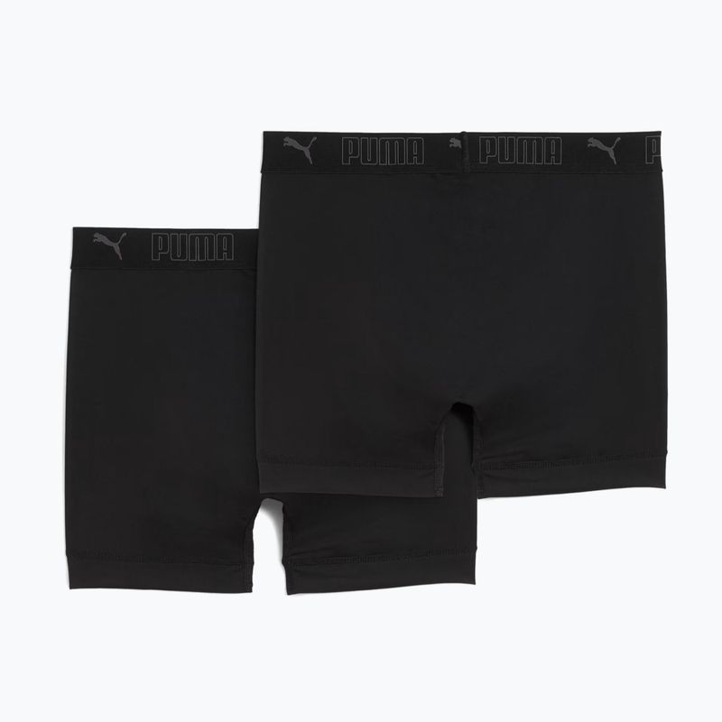 Men's boxers PUMA Sport Microfiber 2 pairs black 2