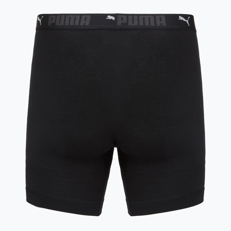 Men's boxers Cotton Long 2 pack black 3