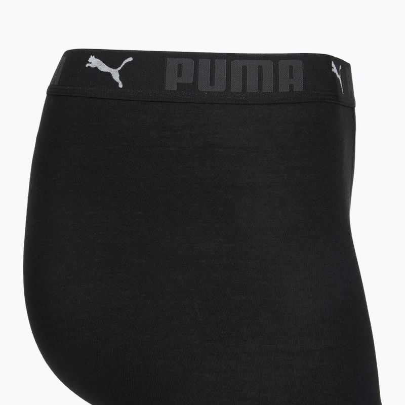 Men's boxers Cotton Long 2 pack black 4