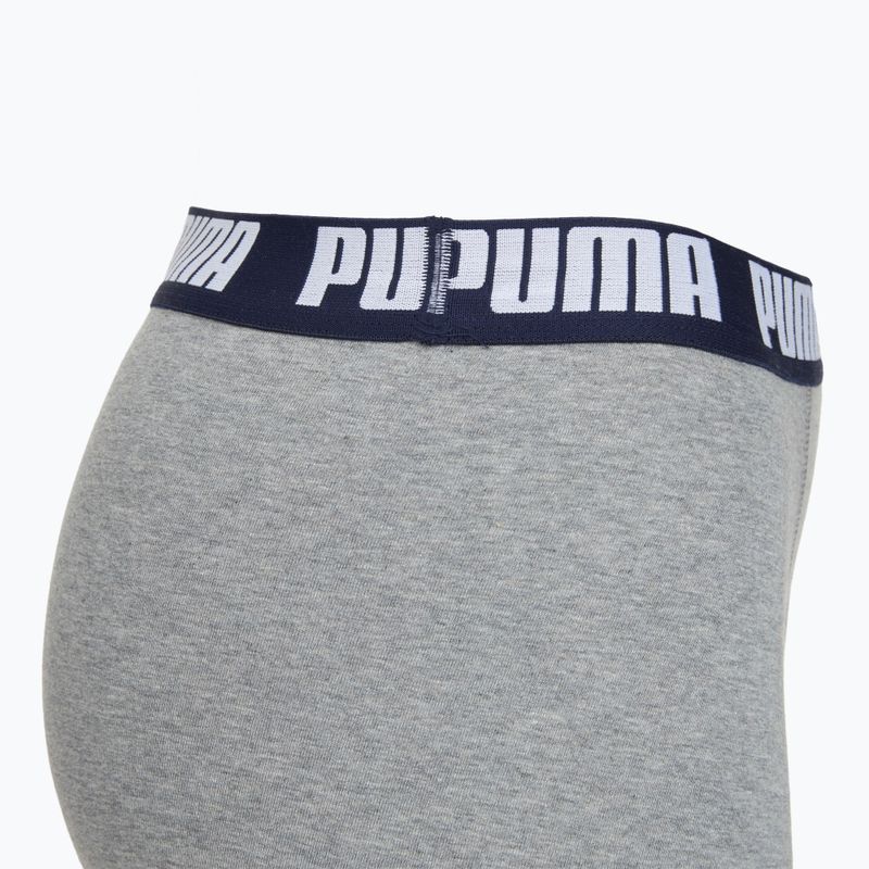 Men's boxers PUMA Everyday Basic 2 pairs navy/grey 4