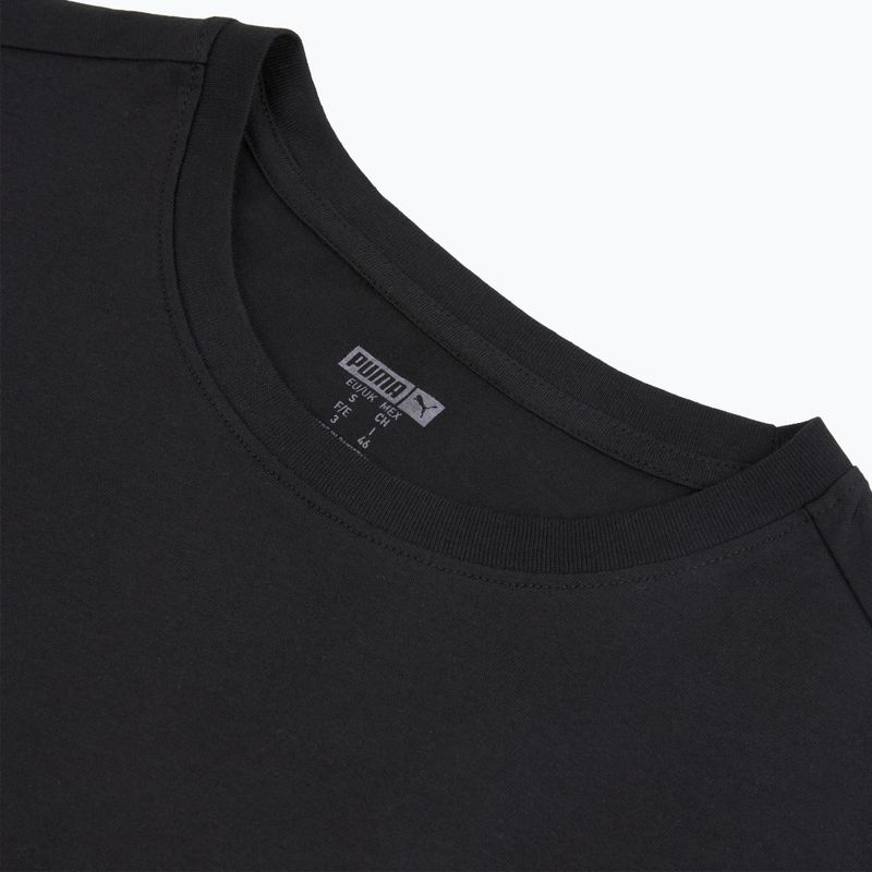 Men's T-shirt PUMA Basic Crew 2 pack black 3