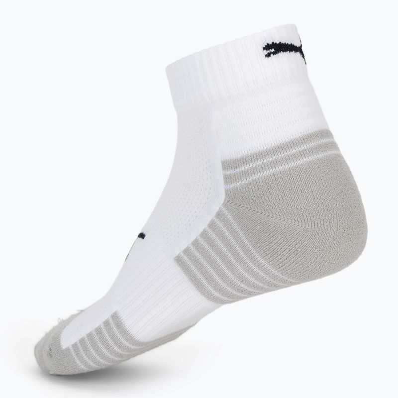 Socks PUMA Sport Cushioned Quarter 2 pairs white 2